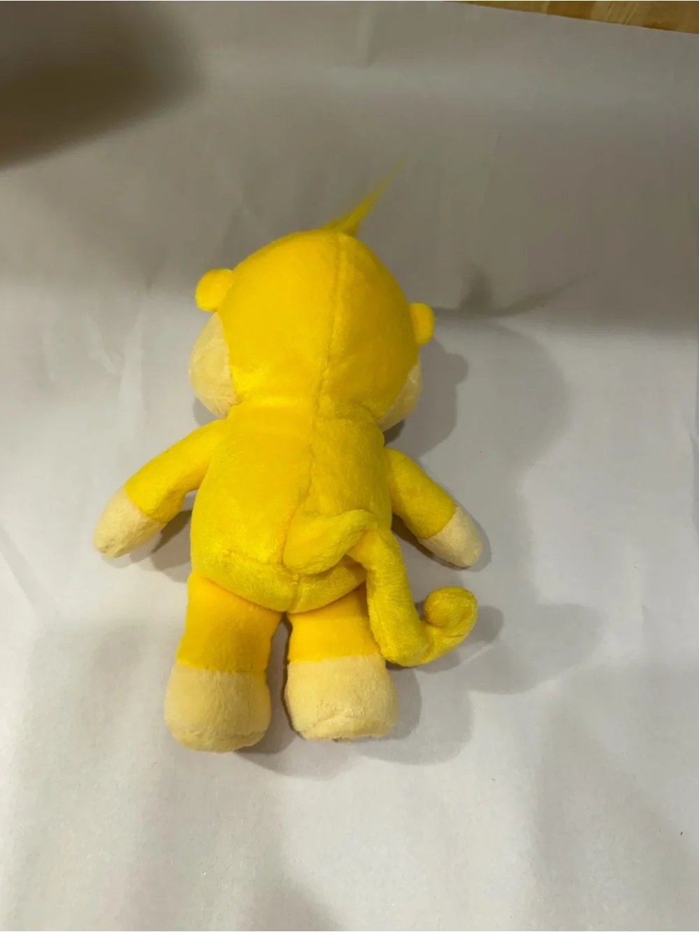 Vintage 2004 Care Bear Cousins Yellow Playful Heart Monkey Plush Stuffed Animal